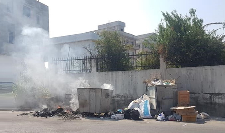بلدية المنية توضح سبب تراكم النفايات