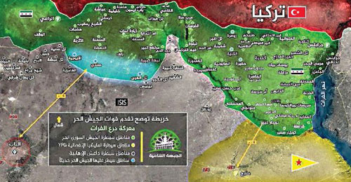 تركيا ماضية في المنطقة الآمنة نصف مساحة لبنان و3 آلاف مقاتل